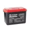 Titan Energy CNLFP100-12,8(DS) 12V 100Ah Lítium vasfoszfát LIFEPO4 elektromos kerékpár akkumulátor
