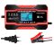 12V 10A 24V 5A 2-100Ah inpulzus javító autó akkumulátor töltő