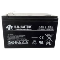   B.B.Battery EB14-12 12V 14Ah 6-DZM-12 csúszósarus elektromos kerékpár akkumulátor