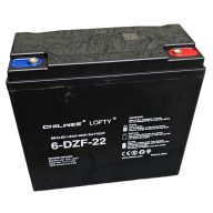 LOFTY CHILWEE 6-DZF-22 12V 23Ah csavaros elektromos kerékpár akkumulátor