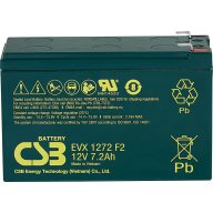 CSB EVX1272 12V 7.2Ah F2 elektromos kerékpár akkumulátor