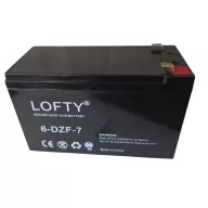  LOFTY 12V 7Ah 6-DZF-7 F2 zárt ólomsavas zselés akkumulátor