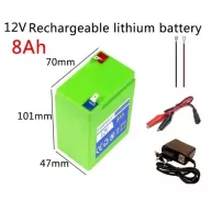 12V 8Ah Lithium akkumulátor