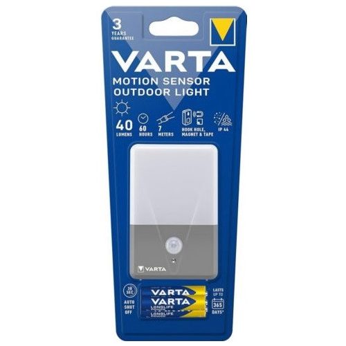 VARTA MOTION SENSOR OUTDOOR LIGHT ÉJJELI LÁMPA - 16634