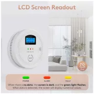 Szén-monoxid és Füstérzékelő riasztó