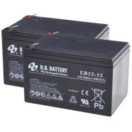   B.B.Battery EB12-12 24V 12Ah 6-DZM-12 csúszósarus elektromos kerékpár akkumulátor