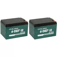   ZTECH CHILWEE 6-DZF-12 24V 12Ah csavaros elektromos kerékpár akkumulátor
