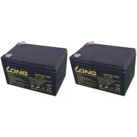   Long WP12-12E 24V 12Ah 6-DZM-12 csúszósarus elektromos kerékpár akkumulátor