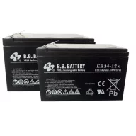   B.B.Battery EB14-12 24V 14Ah 6-DZM-12 csúszósarus elektromos kerékpár akkumulátor