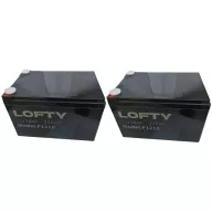   LOFTY 6-DZM-12 24V 18Ah 216Wh Lítium vasfoszfát LIFEPO4 elektromos kerékpár akkumulátor