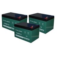   CHILWEE ZTECH 6-DZM-12 36V 12Ah csúszósarus elektromos kerékpár akkumulátor