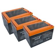   EBIKE 6-DZM-12 36V 14Ah csúszósarus elektromos kerékpár akkumulátor