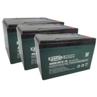 Krafton KC12-14 36V 17Ah 6-DZM-12 csavaros elektromos kerékpár akkumulátor