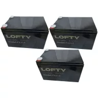   LOFTY 6-DZM-12 36V 18Ah 216Wh Lítium vasfoszfát LIFEPO4 elektromos kerékpár akkumulátor