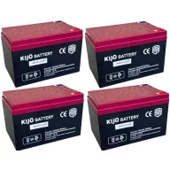   Kijo 6-DZF-12.9 48V 12,9Ah csavaros elektromos kerékpár akkumulátor