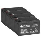   B.B.Battery EB12-12 48V 12Ah 6-DZM-12 csúszósarus elektromos kerékpár akkumulátor