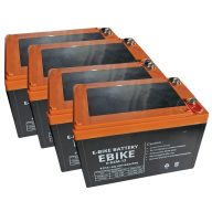 EBIKE 6-DZM-12 48V 14Ah csavaros elektromos kerékpár akkumulátor