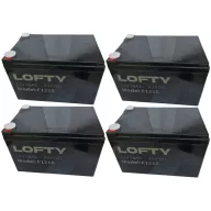   LOFTY 6-DZM-12 48V 18Ah 216Wh Lítium vasfoszfát LIFEPO4 elektromos kerékpár akkumulátor