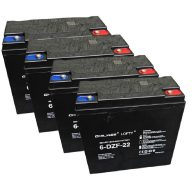 LOFTY CHILWEE 6-DZF-22 48V 23Ah csavaros elektromos kerékpár akkumulátor