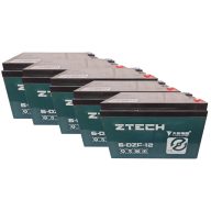 ZTECH TIANNENG 6-DZF-12 60V 12Ah csavaros elektromos kerékpár akkumulátor