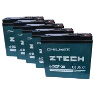 CHILWEE ZTECH 6-DZF-20 60V 20Ah elektromos kerékpár akkumulátor