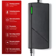 60V elektromos kerékpár töltő savas/zselés akkumulátorhoz 50Ah 3 pólus