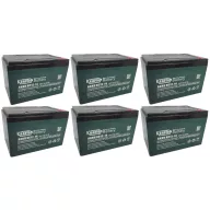   Krafton 72V 17Ah 6-DZM-12 csavaros elektromos kerékpár akkumulátor