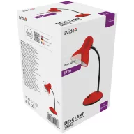 Avide Basic Asztali Lámpa Simple Piros