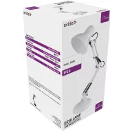 Avide Basic Asztali Lámpa Vintage Feher Plasztik Max 60W