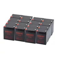 APC RBC44 helyettesítő szünetmentes akkucsomag 16*12V 5Ah