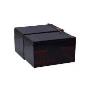 APC RBC52 helyettesítő szünetmentes akkucsomag 2*12V 12Ah