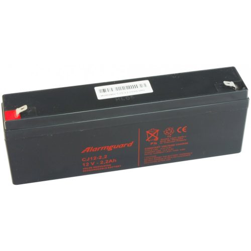 Alarmguard CJ12-2.2 12V 2,2Ah zselés akkumulátor