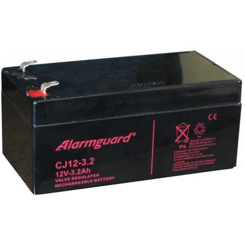 Alarmguard CJ12-3.2 12V 3,2Ah zárt ólomsavas akkumulátor