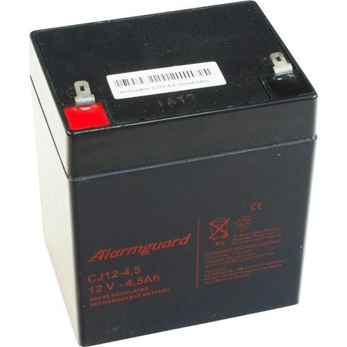 Alarmguard CJ12-4.5 12V 4,5Ah zárt ólomsavas akkumulátor
