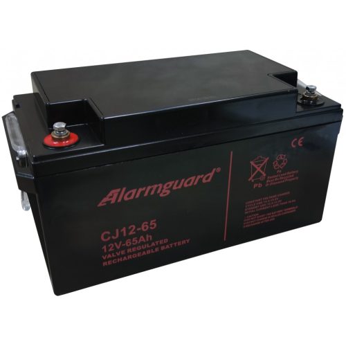 Alarmguard CJ12-65 12V 65Ah zselés akkumulátor