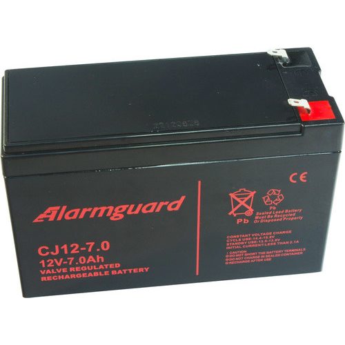 Alarmguard CJ12-7 12V 7Ah zárt ólomsavas akkumulátor