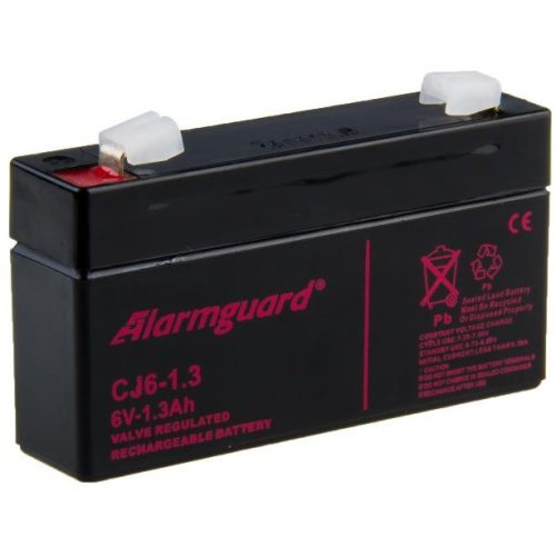 Alarmguard CJ6-1.3 6V 1,3Ah zselés akkumulátor