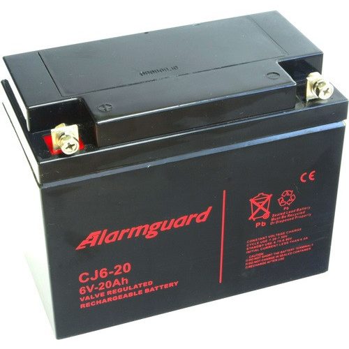 Alarmguard CJ6-20 6V 20Ah zselés akkumulátor