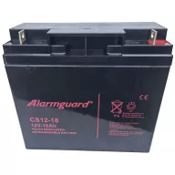 Alarmguard 12V 15Ah CS12-18 zárt ólomsavas zselés akkumulátor