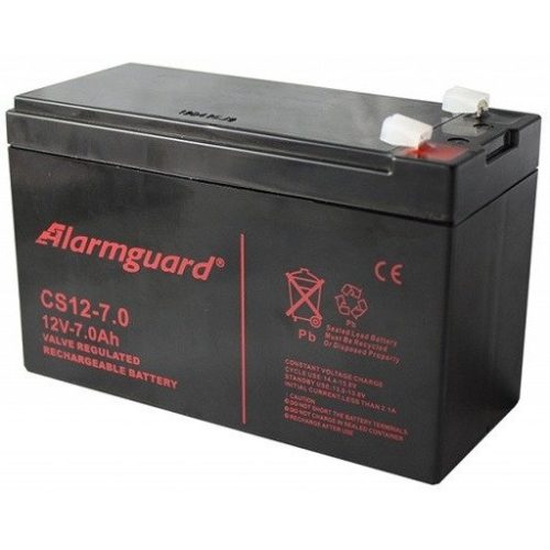 Alarmguard CS12-7 12V 7Ah zselés akkumulátor