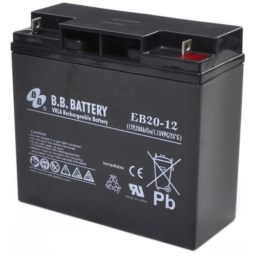 B.B.Battery EB20-12 12V 20Ah elektromos kerékpár akkumulátor