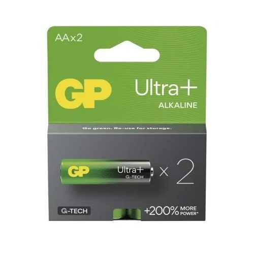 GP Ultra Plus Alkáli elem AA 2db B03212