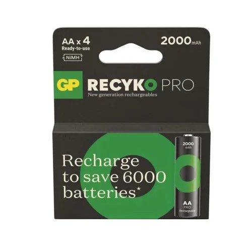 GP ReCyko Pro NiMH Akkumulátor HR6 (AA) 4db B26204