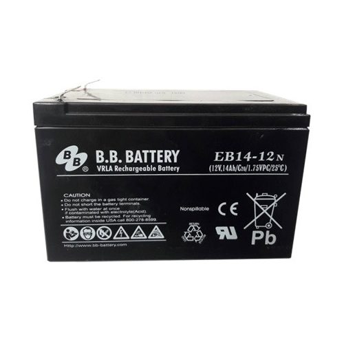 BB Battery EB14-12 12V 14Ah elektromos kerékpár akkumulátor