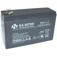   B.B.Battery 12V 6Ah HR6-12 F2 Highrate / Longlife zárt ólomsavas zselés akkumulátor
