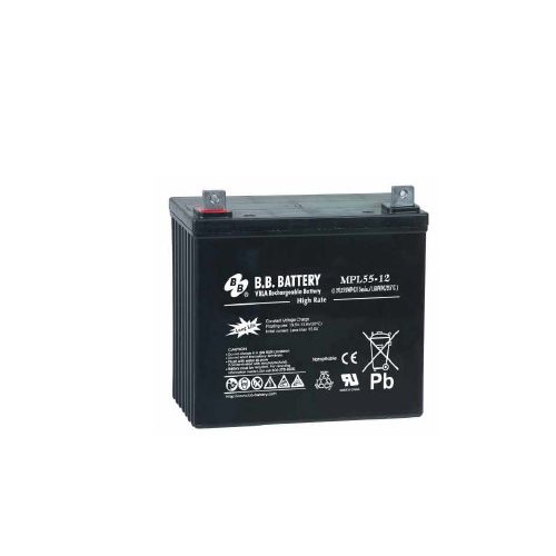 BB Battery MPL55-12 12V 55Ah HighRate Longlife gondozás mentes AGM akkumulátor