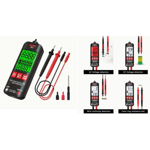 BSIDE A1 DUAL Detector és digitális multiméter