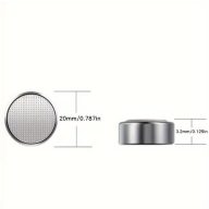 CR2032 BULK 3V Lithium gombelem