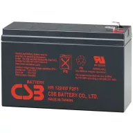 CSB 12V 7,1Ah HR1224WF2F1 CSB UPS123606 Highrate zárt ólomsavas zselés akkumulátor