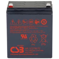  CSB 12V 6,2Ah HR1227W F2 Highrate zárt ólomsavas zselés akkumulátor